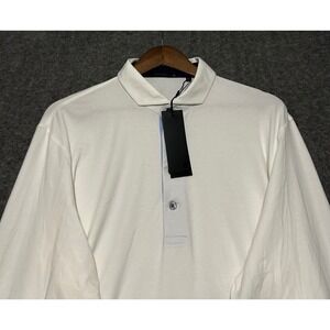 Greyson Apache long sleeve II polo shirt long sleeve size XL white new